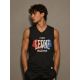 3. Men's tank T-shirt LEONE LSM979/S16 black "L"