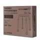 9. Round aluminum shower stool