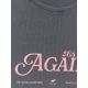 6. Women's slim T-shirt with print 4F 4FRAW26TTSHF4373-24S