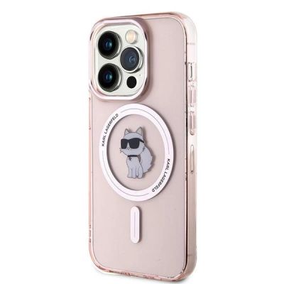 2. Karl Lagerfeld IML Choupette MagSafe case for iPhone 14 Pro - pink