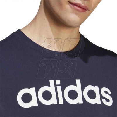 5. adidas Essentials Single Jersey Linear Embroidered Logo Tee M IC9275