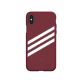 3. Adidas OR Molded PU Suede case for iPhone X / XS - burgundy