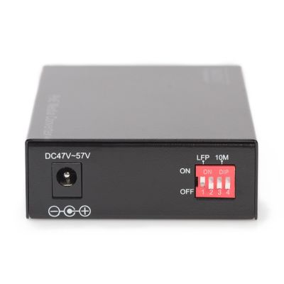 13. Gigabit PoE Media Converter, RJ45 / SFP, PSE