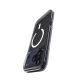 3. Puro Impact Clear D3O TPU+PC Case Compatible with MagSafe for iPhone 17 Pro Max - Transparent