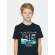 5. Boy's T-shirt 4F 4FJWSS26TTSHM4233-20S