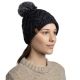 2. Buff Knitted Fleece Caryn Beanie 13674390110 Black One Size