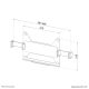 10. Neomounts ADS20-425BL1 Laptop Stand Swing Shelf for Notebook Black 43.9 cm (17.3")