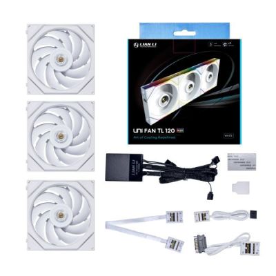 3. Lian Li UNI FAN TL Fan 12 cm White