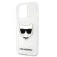 6. Karl Lagerfeld Choupette Head Case for iPhone 13 Pro Max - Transparent