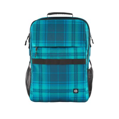 10. HP Campus XL Backpack for 16" Notebook 7J594AA Blue and Turquoise Check