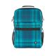 10. HP Campus XL Backpack for 16" Notebook 7J594AA Blue and Turquoise Check