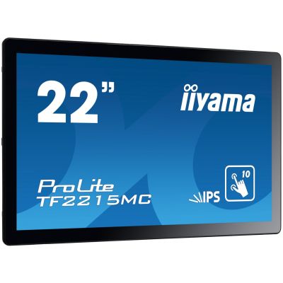 iiyama ProLite TF2215MC-B2 monitor, 54.6cm (21.5''), Projected Capacitive, 10 TP, Full HD, black