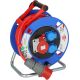 Brennenstuhl 1182770010 cable distributor, 25 m, 3 mains sockets, outdoor, black, blue, grey, red