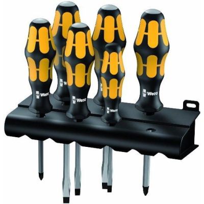 6. Wera 932/6 Kraftform Standard Screwdriver Set