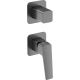Concealed shower tap with shower diverter