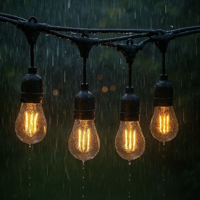 3. Extralink Garden String Lights 20 m with 20 Bulbs