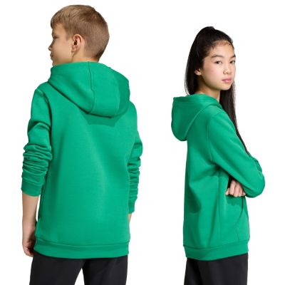 3. Adidas Entrada 26 Hoody green JZ6563 kids' sweatshirt