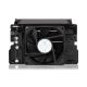 4. IcyDock 3x3.5" SATA in 2x5.25" bay backplace stage fan 80mm