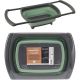 7. Folding Travel Bowl Sink with Drain 26x29cm Redcliffs