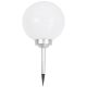 15. SOLAR LAMP MILK GLOBE 30x62CM