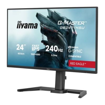 2. IIYAMA LED Fast IPS MONITOR 23.8" GB2471HSU-B1 Red Eagle 240Hz