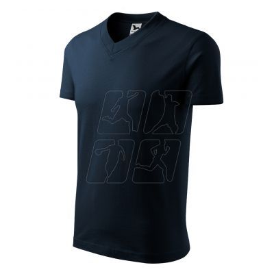 T-shirt Malfini V-neck M MLI-10202 navy blue