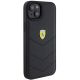 4. Ferrari FEHCP15MRDUK iPhone 15 Plus 6.7" black/black hardcase Quilted Metal Logo