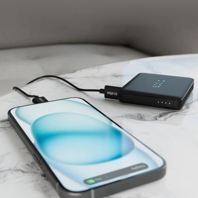 11. Powerbank SBS NanoTube 5000 mAh High-Density - black