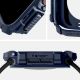7. Spigen Rugged Armor Case for Apple Watch 10 46mm - Navy Blue