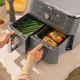 32. Ninja DZ400EU Deep Fryer Double 9.5L Autonomous 2470W Hot Air Fryer Gray