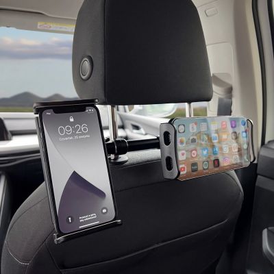 9. Wozinsky Double Headrest Car Phone Holder Black (WTHBK1)