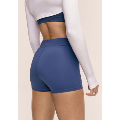 3. CASALL Performance Women's Running Hot Pants Navy Blue Training Leggings