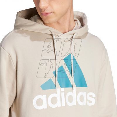 5. Adidas Essentials French Terry Big Logo Hoodie M IJ8584