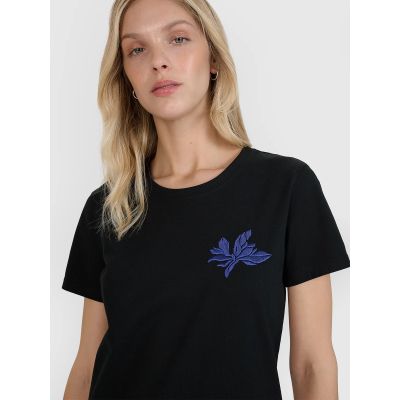 Women's regular printed T-shirt 4F 4FRSS25TTSHF2693-20S