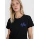 Women's regular printed T-shirt 4F 4FRSS25TTSHF2693-20S