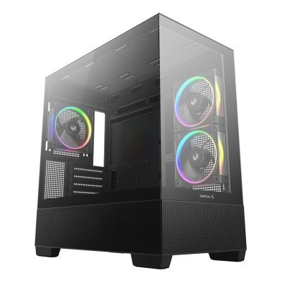13. DeepCool CG380 3F Midi Tower Black