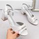8. Vinceza W JAN305 silver high-heeled sandals