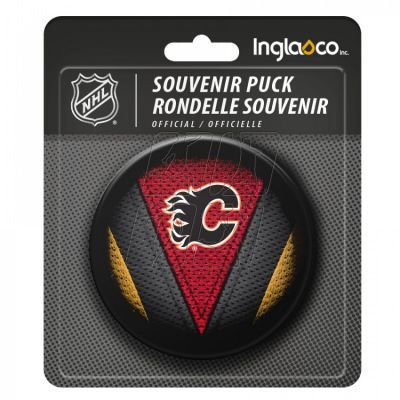 81. Souvenir Hockey Puck Inglasco NHL Stitch 510AN000605