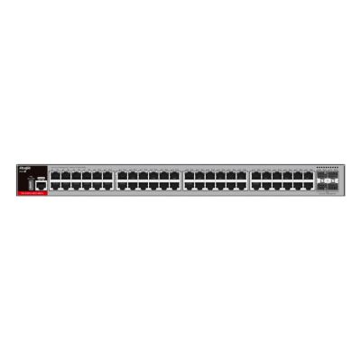10. Ruijie L2+ Managed Switch | 48 x 1Gbit ports + 4 x 2.5Gbit SFP ports | 2 fans, 1 built-in AC power supply | Rackmount