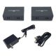 6. LevelOne HVE-8111 AV Extender AV Transmitter and Receiver Black