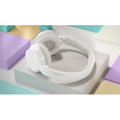4. Philips 4000 series TAH4209WT/00 headphones/headset Wireless Headband Calls/Music Bluetooth White