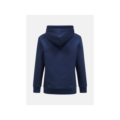 4. Men's PEAK PERFORMANCE Original Small Logo Hood Men Hoodie, navy blue