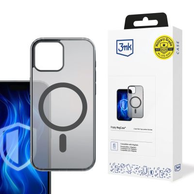 3. 3mk Frosty MagCase for iPhone 15 - Black