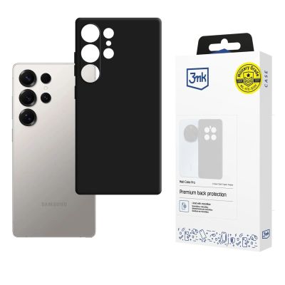3mk Matt Case Pro for Samsung Galaxy S24 Ultra - Matte Black