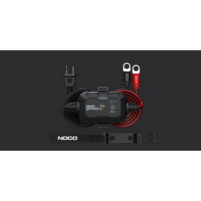 6. GENIUS2DEU 2A Direct-Mount Battery Charger