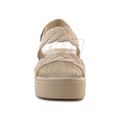 2. Crocs Brooklyn Woven Low Wedge W 209977-212 sandals