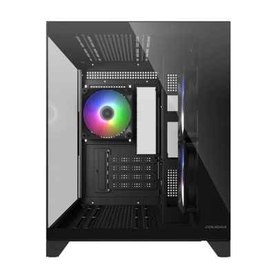 3. COUGAR CGR-2QA6B-RGB Mini Tower, Black