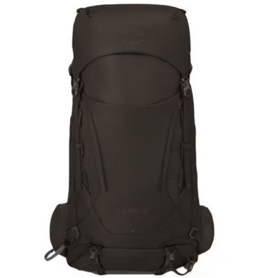 4. OSPREY Kestrel 48 trekking backpack, black, S/M