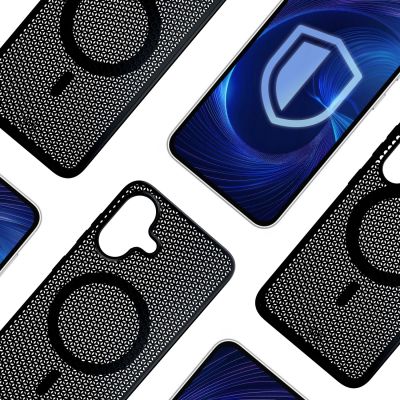 9. 3mk COOLing MagCase for Apple iPhone 16 Plus - Black