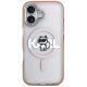 3. Karl Lagerfeld IML Choupette Sketch Logo MagSafe iPhone 17 Case - Pink